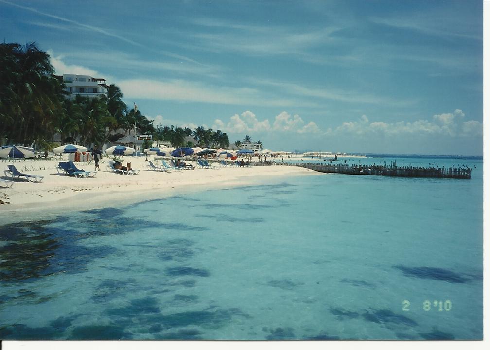24. Isla de mujeres - pláž